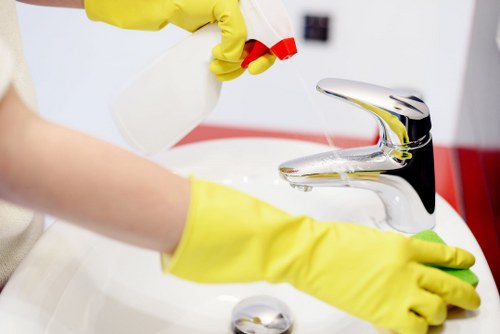 Oven cleaning service in Chelsea homepage illustration
