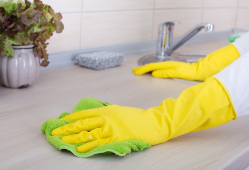 Local cleaning team servicing a small commercial space in Chelsea