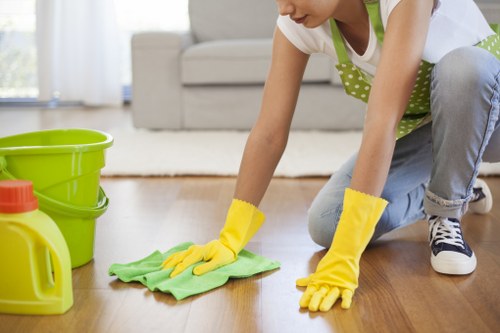 End of tenancy cleaning for a Chelsea flat near central London