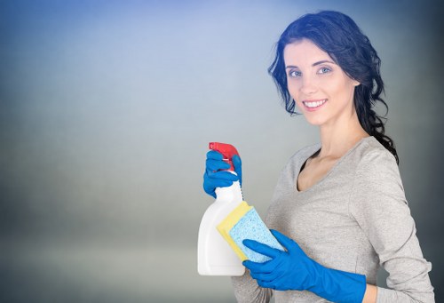 Detailed post-construction cleaning of kitchen surfaces in Chelsea