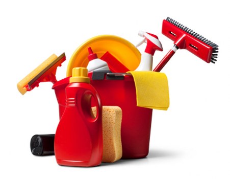 Kitchen and bathroom home cleaning in a Chelsea flat